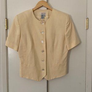 Talbots Irish linen jacket